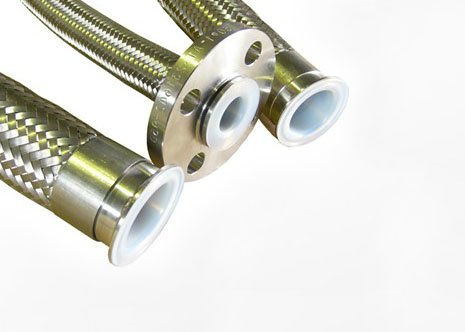 JTW-PTFE型內(nèi)襯四氟金屬軟管